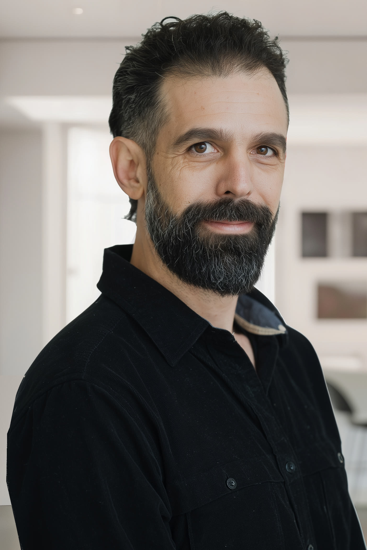 Portrait of architect Ariel Fisk-Vittori